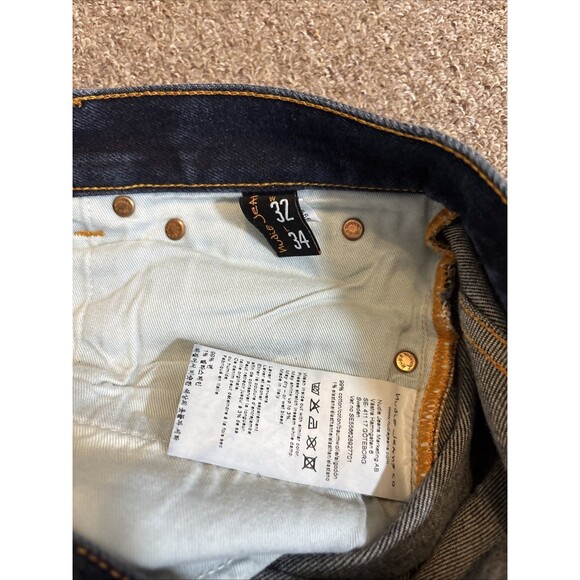 Nudie Jeans Lean Dean Vintage Mens Denim Pants Jeans Size 32x31.5 - Picture 13 of 13